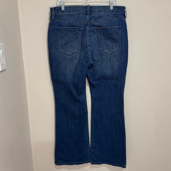 Old Navy High Rise Wow Boot Cut blue Jeans Size 14 - Picture 3 of 8